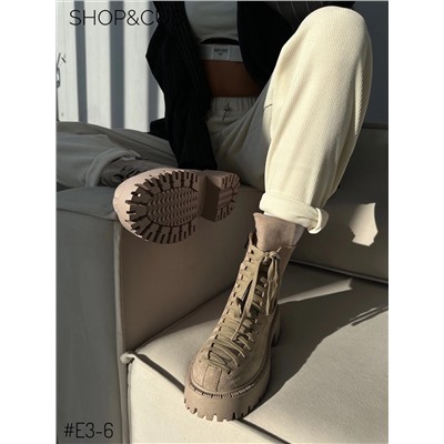 Новинка ❤️  Ботинки женские на продольной шнуровке ❤️ Оригинальный дизайн 🔥