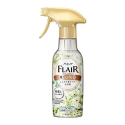 КAO Flair Floral Sweet Кондиционер-спрей для глажки белья, аромат белого букета, бутылка 270 мл
