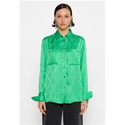 Replay - блузка-рубашка - зеленый