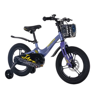 Велосипед 16'' Maxiscoo Jazz Pro, цвет синий карбон