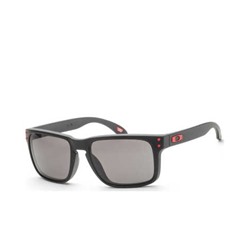 Oakley Men's Black Rectangular Sunglasses, Oakley