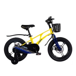 Велосипед 16'' Maxiscoo Air Pro, цвет жёлтый матовый
