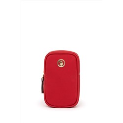 Женская красная сумка для телефона Неожиданная скидка в корзине