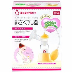 JEX Chu-Chu Молокоотсос ручной Manual Breast Pump с резервуаром-бутылкой 150 мл.