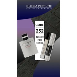 Масляные духи шариковые 10 мл Gloria Perfume № 252 (Chanel Allure Sport)