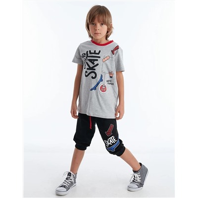 MSHB&G Комплект футболки и шорт для мальчика Born to Skate Boy