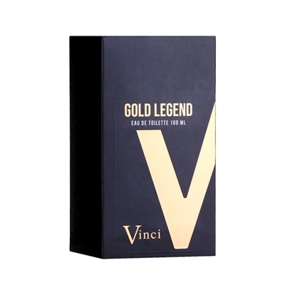 Туалетная вода мужская Vinci Gold Legend (по мотивам Paco Rabanne 1 Million), 100 мл