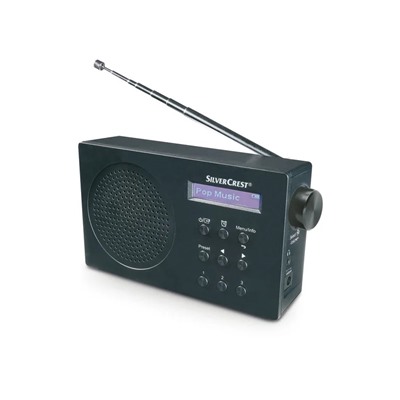 SILVERCREST DAB+ Radio Mono »SDR 15 A2«, Bluetooth