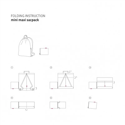Рюкзак складной Mini Maxi Sacpack Special Edition Bavaria 4