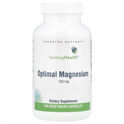 Seeking Health, Optimal Magnesium, 150 мг, 100 вегетарианских капсул