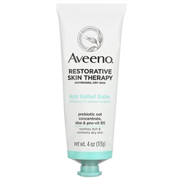 Aveeno, Restorative Skin Therapy, бальзам для снятия зуда, 113 г (4 унции)