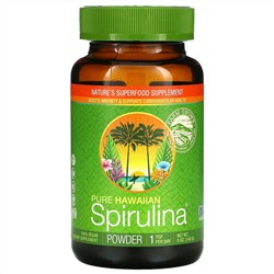 Нутрекс Хауайи, Pure Hawaiian Spirulina, порошок, 142 г (5 унций)