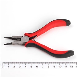 Круглогубцы,кусачки 12 см красно-чёрная ручка