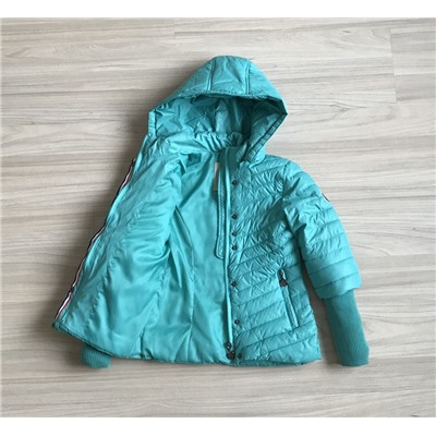 М.ZY 71 Куртка Moncler бирюзовая (116,122,134, 140)