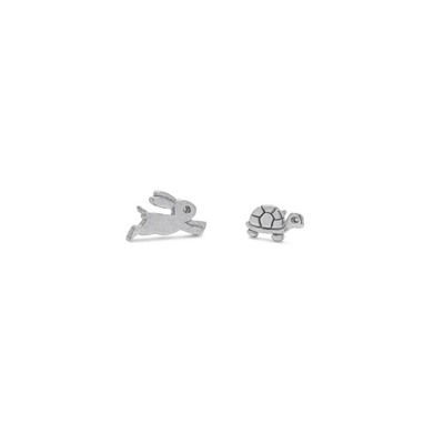 EARRINGS RABBIT / TURTLE