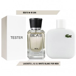 Мужская парфюмерия Тестер Beas Lacoste L.12.12. White Blanc Men 25 ml арт. M 206
