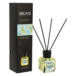 Ароматический диффузор с палочками Beas Lemon Fresh - Свежий лимон 120 ml