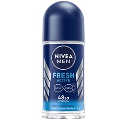 Nivea Man Roll On Deodorant Fresh Active 50 ml