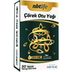 NBT Life Çörek Otu Yağı 30 Kapsül
