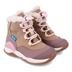 Biomecanics - botines - beige y rosa