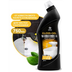 Чистящее средство для сан.узлов "Gloss-Gel" Professional (флакон 750 мл)
