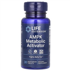 Life Extension, активатор метаболизма AMPK, 30 вегетарианских таблеток