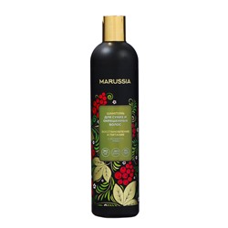 Шампунь MARUSSIA «Восстановление и питание» для сухих и окрашенных волос с экстрактом меда,  400 мл