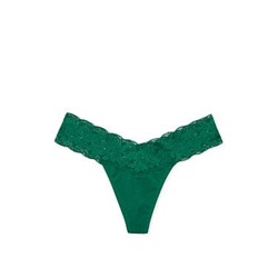 New Style! Wink Lace-Trim Thong Panty