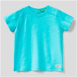 T-Shirt - 100% Baumwolle - himmelblau