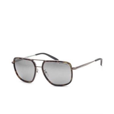 Michael Kors Men's Grey Rectangular Sunglasses, Michael Kors