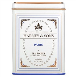 Harney & Sons, Парижский чай, 20 пакетиков, 1.4 унций (40 г)