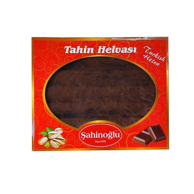Халва Sahinoglu тахинная (рулет) шоколадная 5 кг