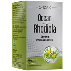 Orzax Ocean Rhodiola 250 mg 30 Kapsül