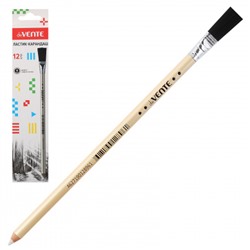 Ластик карандаш, 210*7*7 мм, каучук, держатель деревянный, кисточка CombiMax deVENTE 4070100